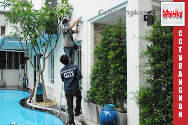 CCTV WIFI ราคา ที่บ้านคุณนัท พระราม เลือกติดตั้งเป็นของยี่ห้อ FUJIKO