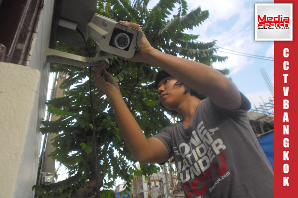 ผลงานการติดตั้ง กล้องวงจรปิด CCTV_บ้านลูกค้า เอกมัย 21