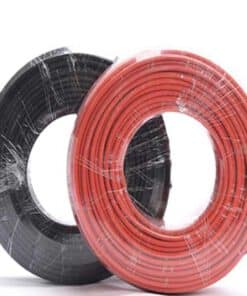Solar Cable 1x4 100m สีแดง
